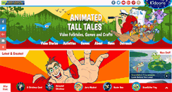 Desktop Screenshot of animatedtalltales.com